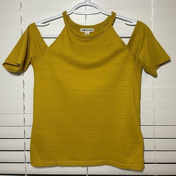 𝅺WHISTLES COLD SHOULDER TOP SIZE US 4 - Picture 7 of 10